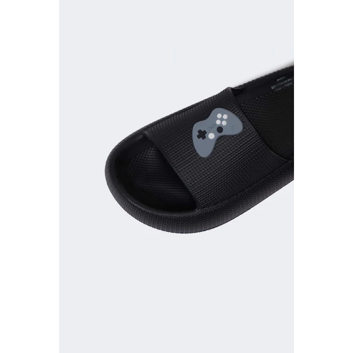 Defacto F0041 Siyah Erkek Çocuk Yüksek Taban Terlik