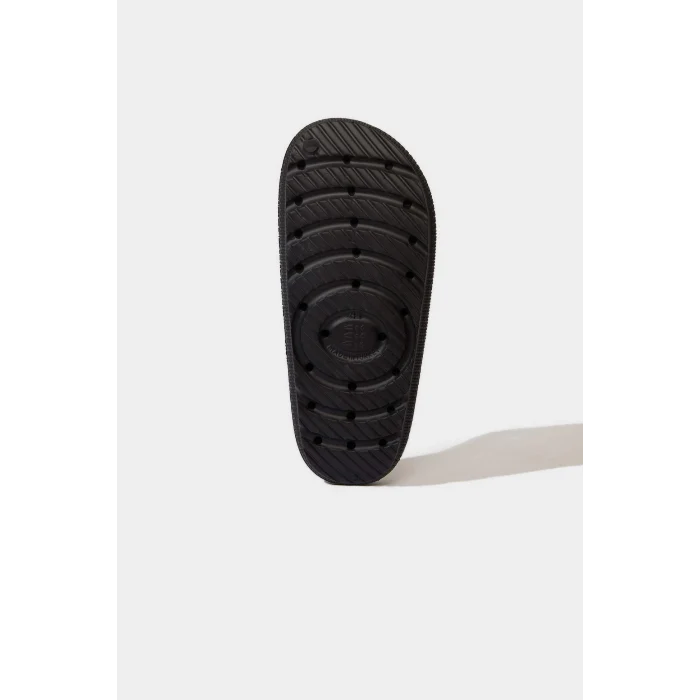 Defacto C3045 Siyah Erkek Yüksek Taban Tek Bantlı Eva Terlik