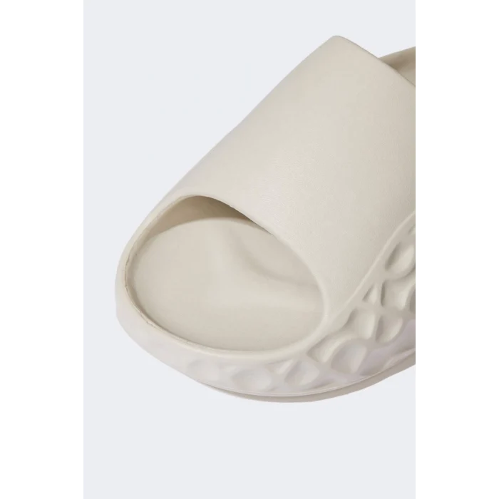 Defacto E3344 Bej Kadın Düz Taban Tek Bantlı Eva Terlik