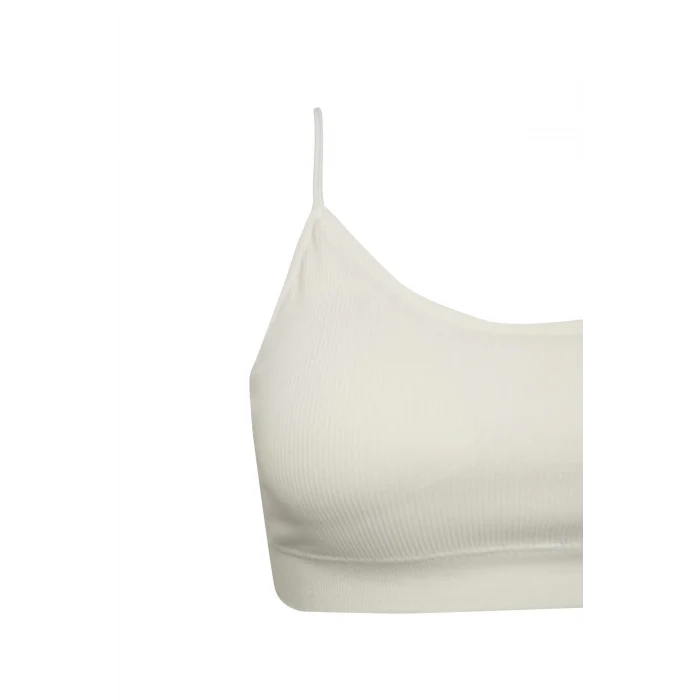 Defacto C1643 Beyaz Çıkarılabilir Pedli Seamles Bra-Fall in Love