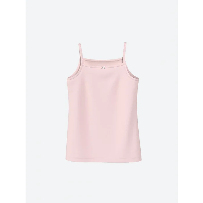 LCW Kids Pembe Kare Yaka Kız Çocuk Atlet 2li