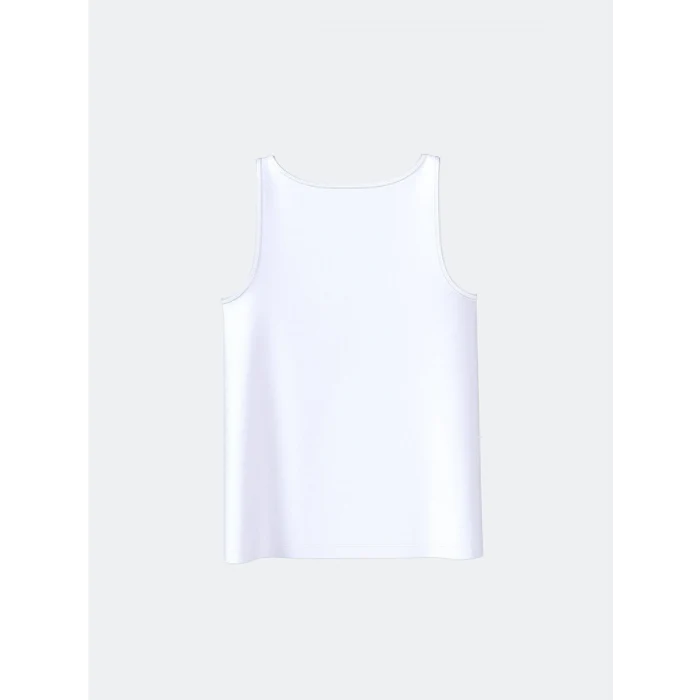 LCW Kids Beyaz Bisiklet Yaka Kız Çocuk Atlet 2li