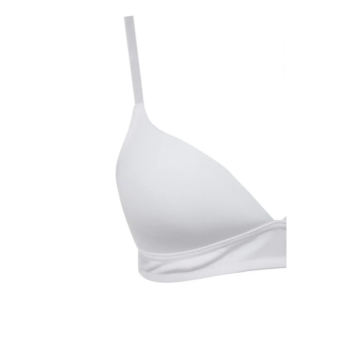 Defacto X9027 Beyaz Pamuklu Comfort Pedli Bra-Fall in Love