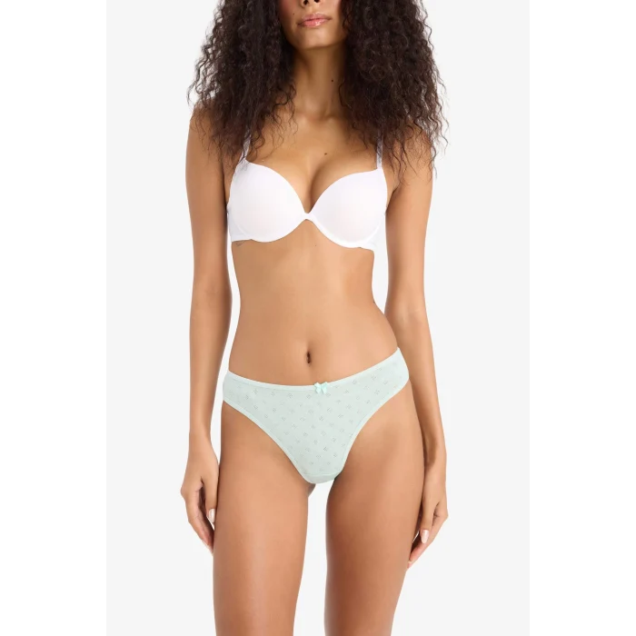 Defacto E4949 Yeşil 3lü Brazilian Külot-Fall in Love