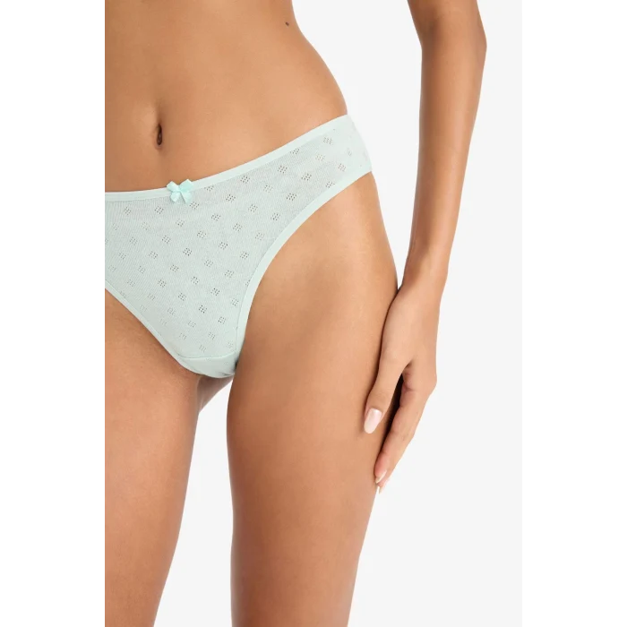 Defacto E4949 Yeşil 3lü Brazilian Külot-Fall in Love