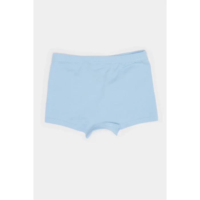 Defacto E6870 Beyaz Erkek Çocuk Desenli 3lü Boxer