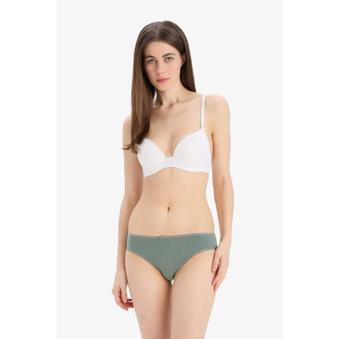 Defacto E4878 Haki Desenli 3lü Brief Külot-Fall in Love