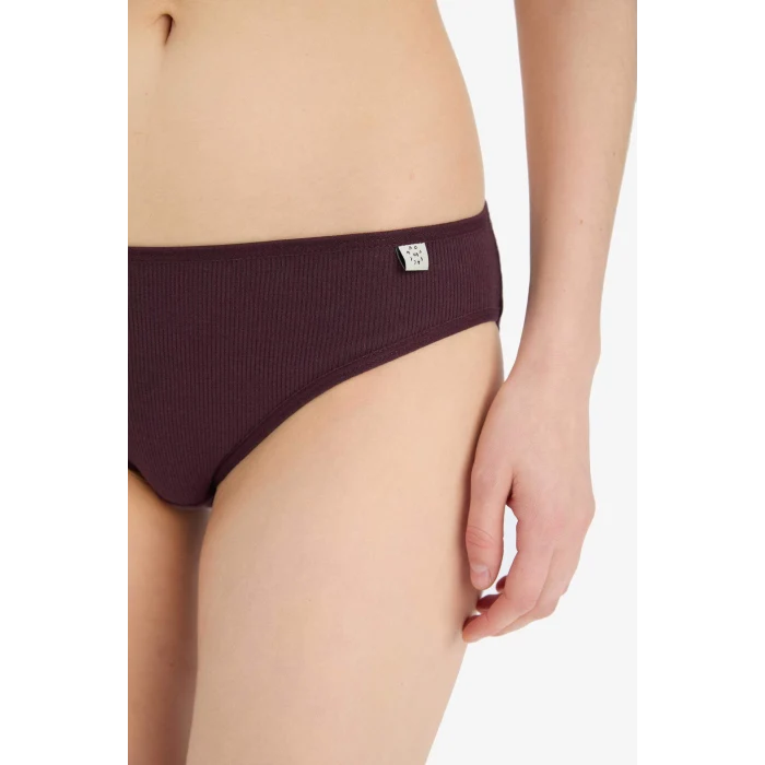 Defacto D6405 Bej Ribana 3lü Brief Külot-Fall in Love