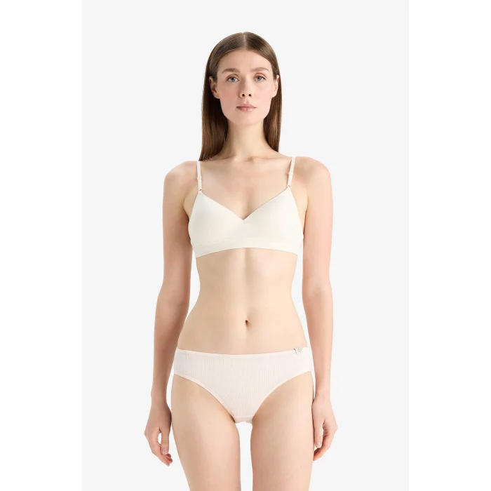 Defacto D6404 Yeşil Ribana 3lü Askılı Brief Külot-Fall in Love