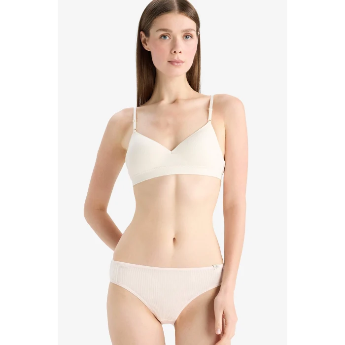 Defacto D6404 Yeşil Ribana 3lü Askılı Brief Külot-Fall in Love