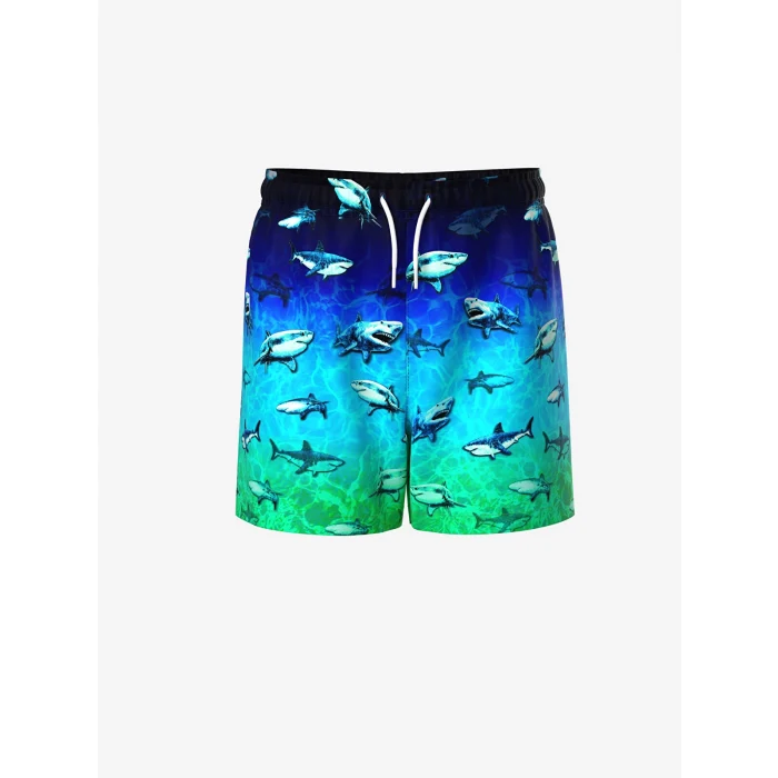 LCW Kids Mavi Hızlı Kuruyan UV Korumalı Erkek Çocuk Deniz Şortu