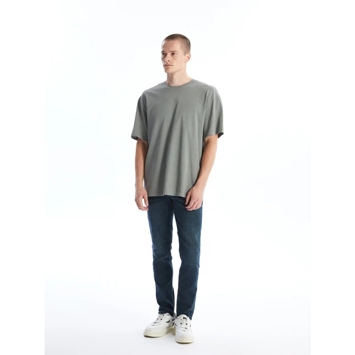 LCW Jeans Yeşil 750 Slim Fit Erkek Jean Pantolon