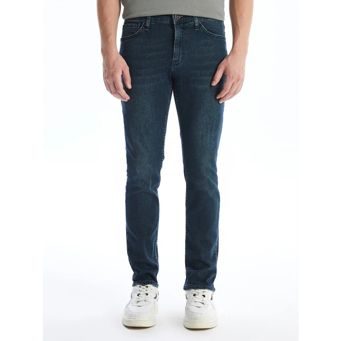 LCW Jeans Yeşil 750 Slim Fit Erkek Jean Pantolon