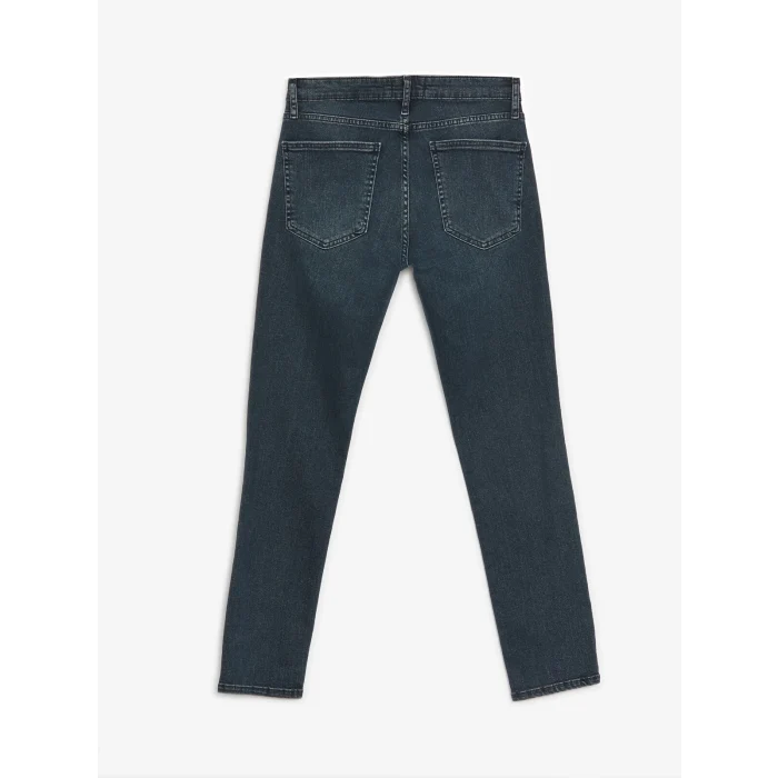 LCW Jeans Yeşil 750 Slim Fit Erkek Jean Pantolon