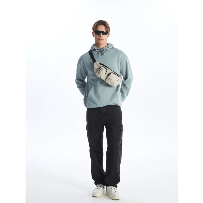 LCW Jeans Antrasit Baggy Fit Erkek Jean Pantolon