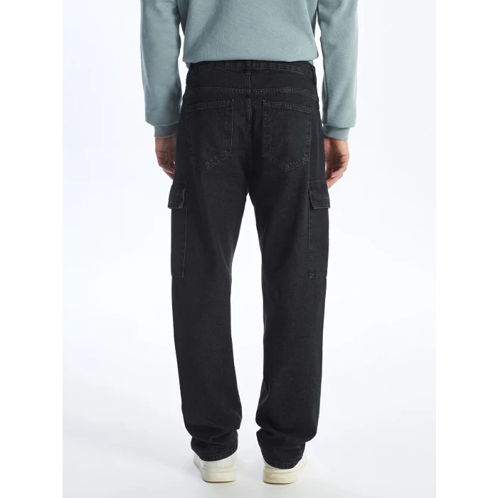 LCW Jeans Antrasit Baggy Fit Erkek Jean Pantolon