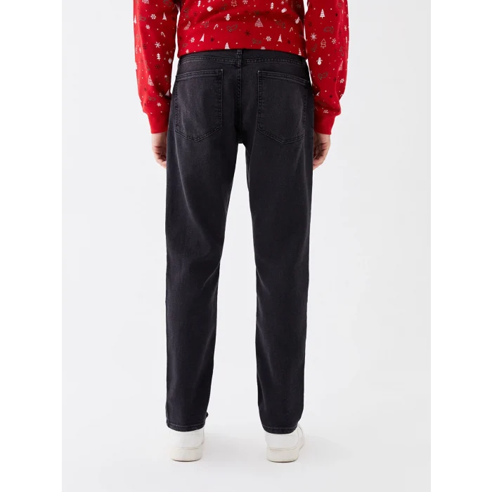 XSIDE Siyah 750 Slim Fit Erkek Jean Pantolon