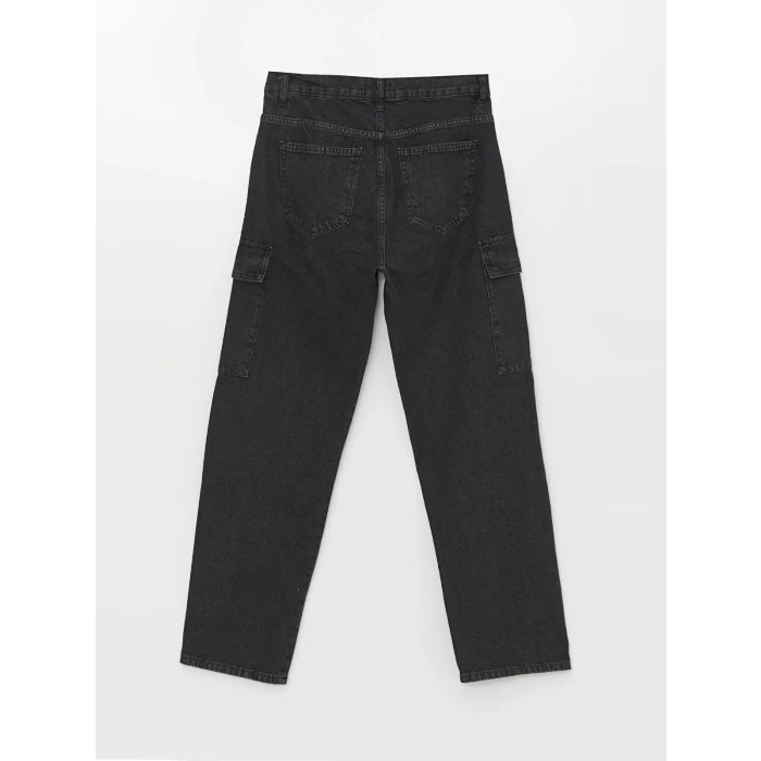 LCW Jeans Antrasit Baggy Fit Erkek Jean Pantolon