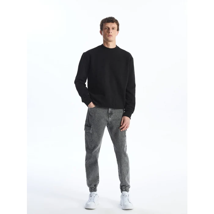 LCW Jeans Antrasit 780 Jogger Erkek Kargo Jean Pantolon