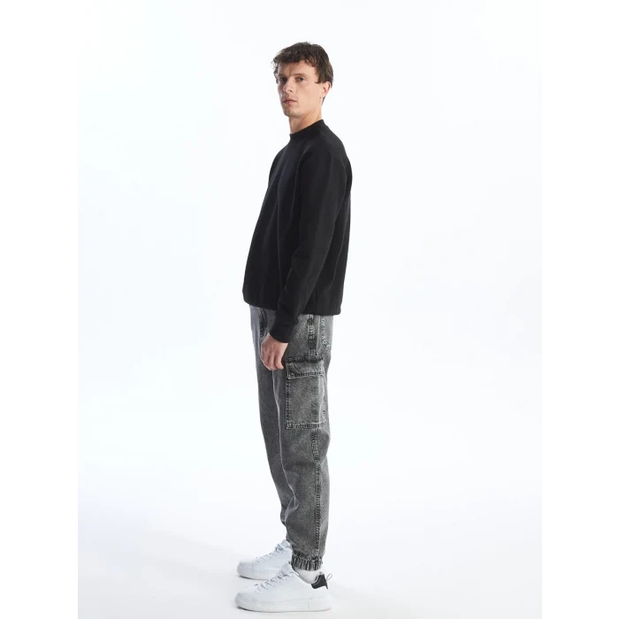 LCW Jeans Antrasit 780 Jogger Erkek Kargo Jean Pantolon