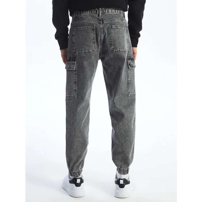 LCW Jeans Antrasit 780 Jogger Erkek Kargo Jean Pantolon