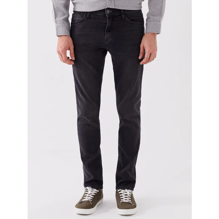 LCW Jeans Antrasit 750 Slim Fit Erkek Jean Pantolon