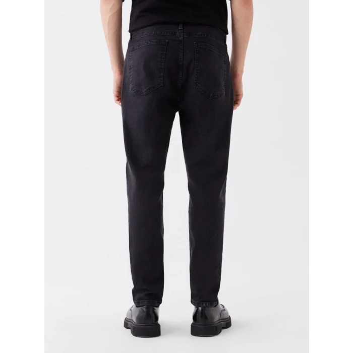 XSIDE Siyah 730 Havuç Kalıp Erkek Jean Pantolon