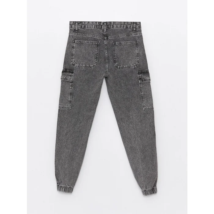 LCW Jeans Antrasit 780 Jogger Erkek Kargo Jean Pantolon