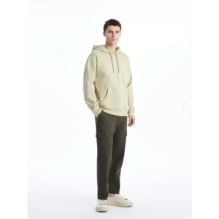 XSIDE Haki Rahat Kalıp Erkek Kargo Pantolon