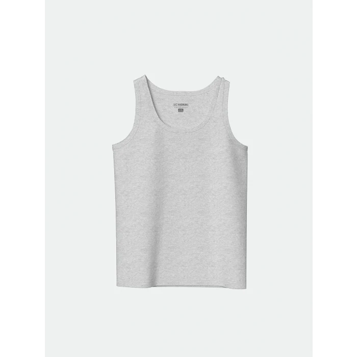 LCW Kids Siyah Bisiklet Yaka Erkek Çocuk Atlet 2li