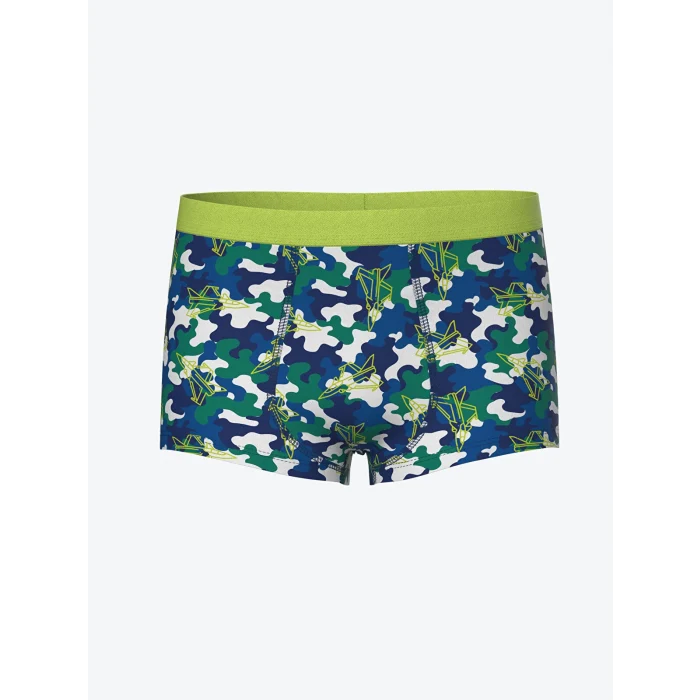 LCW Kids Beyaz Baskılı Erkek Çocuk Boxer 3lü