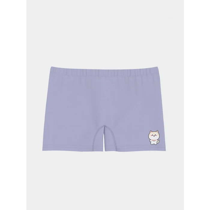 LCW Kids Pembe Baskılı Kız Çocuk Boxer 3lü