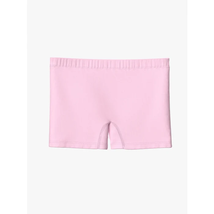 LCW Kids Beyaz Baskılı Kız Çocuk Boxer 3lü