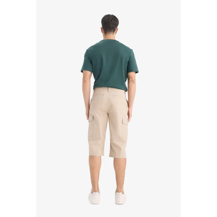 Defacto E5363 Bej %100 Pamuk Regular Fit Kapri