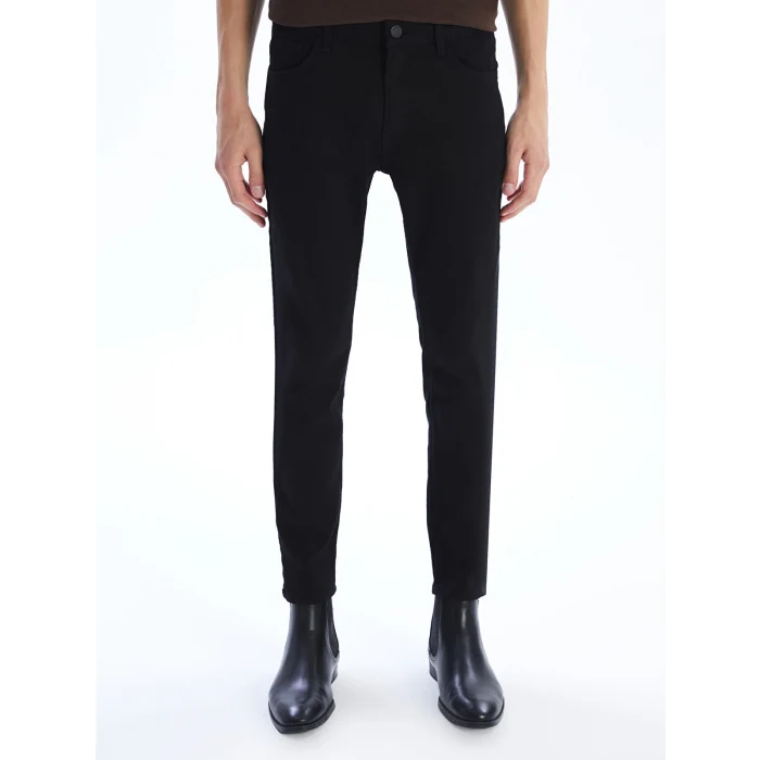 LCW Jeans Siyah 750 Slim Fit Erkek Jean Pantolon