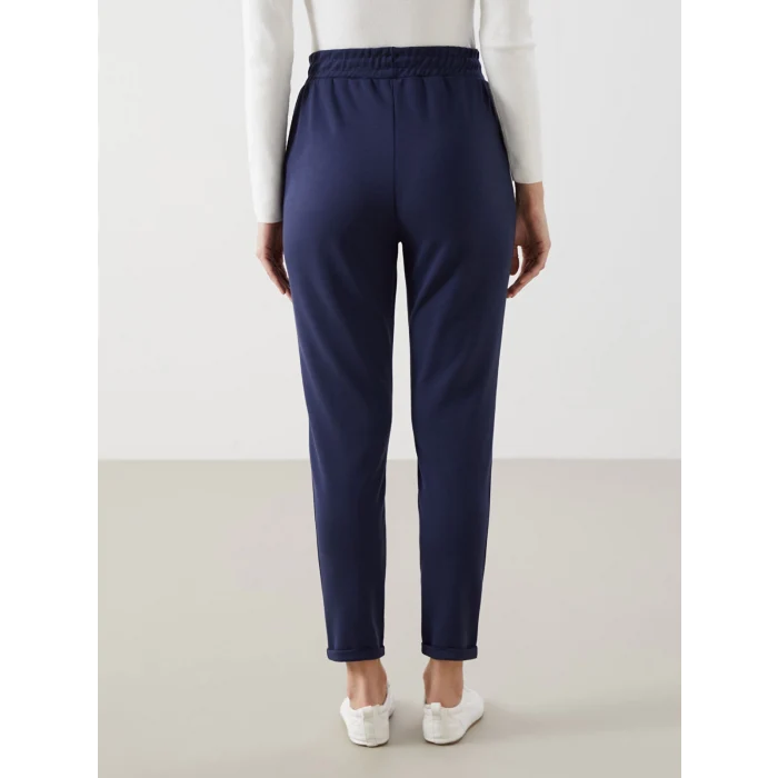 LCW Modest Lacivert Beli Lastikli Kadın Eşofman Altı