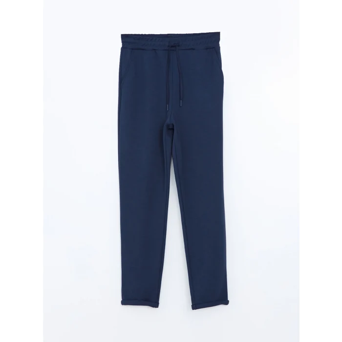 LCW Modest Lacivert Beli Lastikli Kadın Eşofman Altı