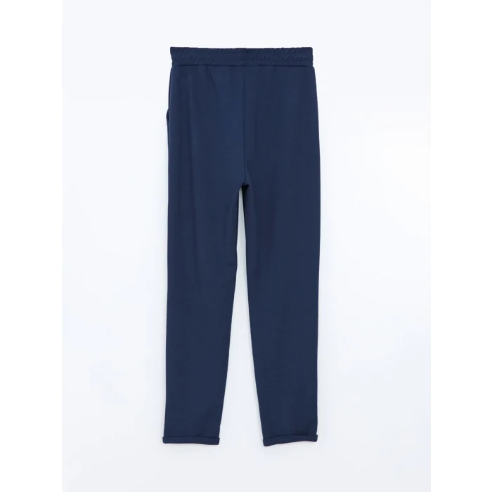 LCW Modest Lacivert Beli Lastikli Kadın Eşofman Altı