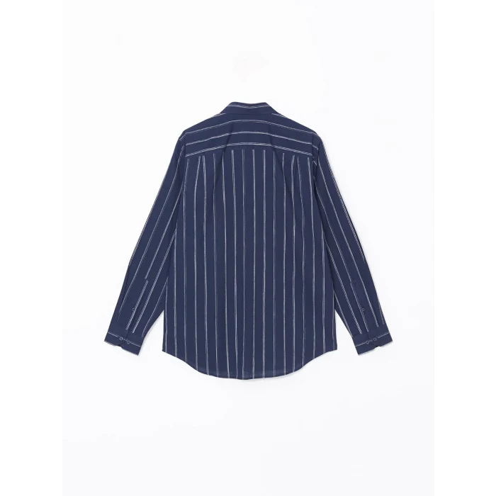 LCWAIKIKI Classic Lacivert Regular Fit Poplin Erkek Gömlek