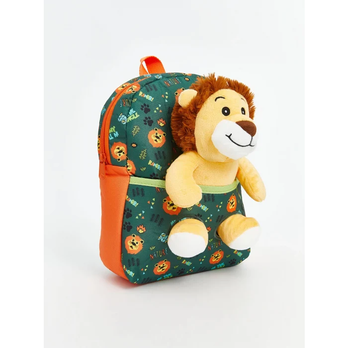 LCW ACCESSORIES Yeşil Oyuncaklı Erkek Çocuk Okul Çantası