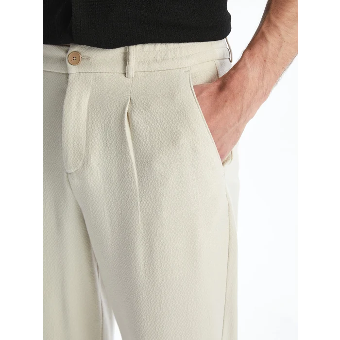 LCW Vision Bej Standart Kalıp Erkek Pantolon