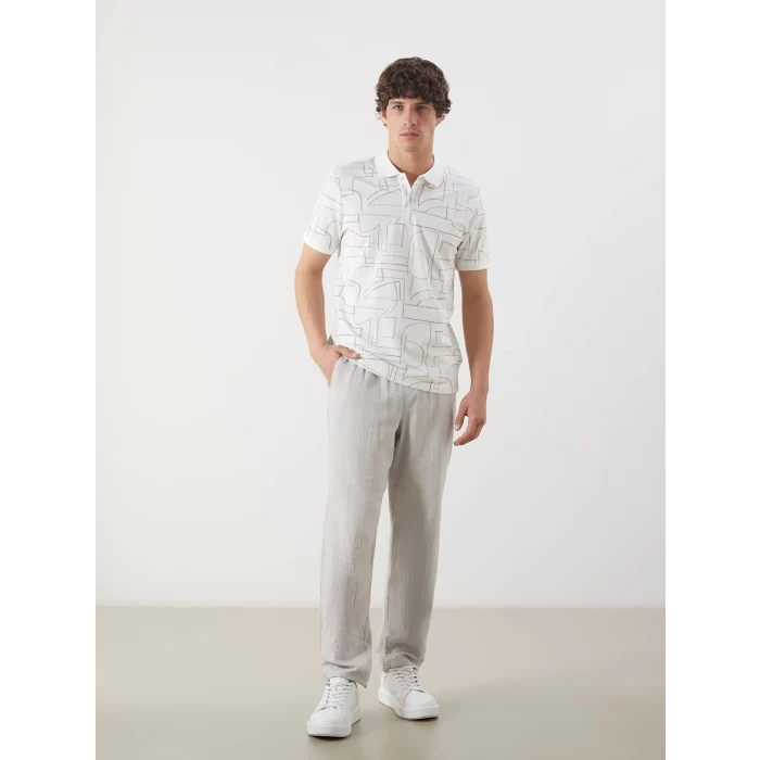 LCW Vision Bej Standart Kalıp Erkek Pantolon