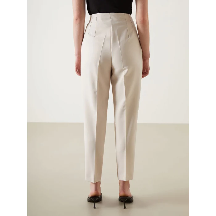 LCW Vision Bej Dar Fit Kadın Pantolon