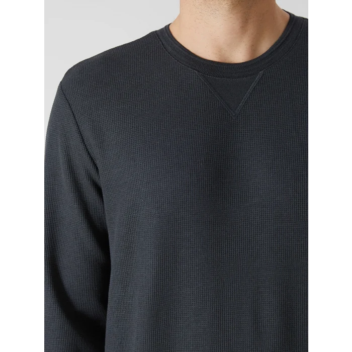 LCWAIKIKI Classic Antrasit Bisiklet Yaka Uzun Kollu Erkek Sweatshirt