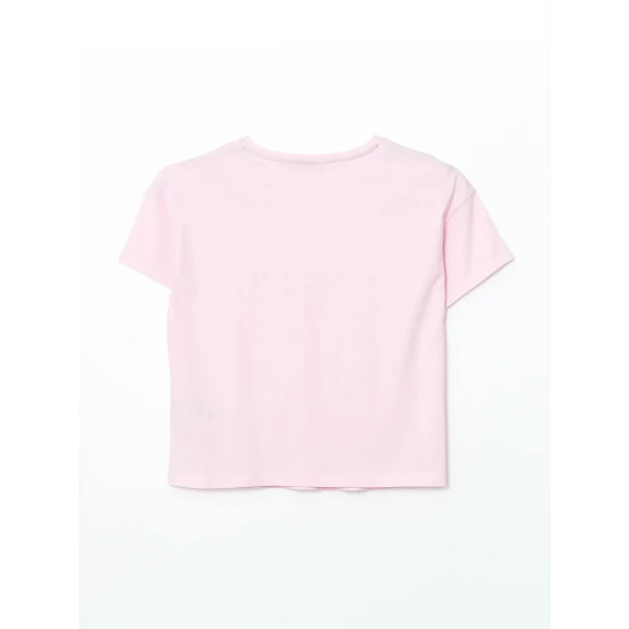 LCW Young Pembe Ayı Teddy Baskılı Kadın Şortlu Pijama Takımı