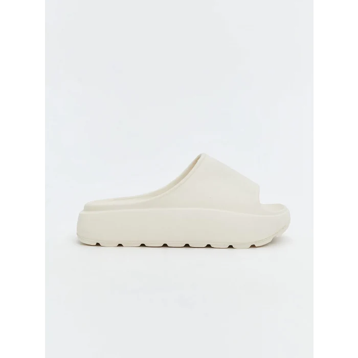 LCW STEPS Bej Kalın Tabanlı Kadın Terlik