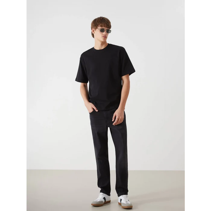 LCW Jeans Siyah 779 Regular Fit Erkek Jean Pantolon