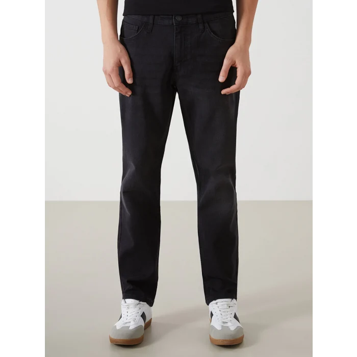 LCW Jeans Siyah 779 Regular Fit Erkek Jean Pantolon