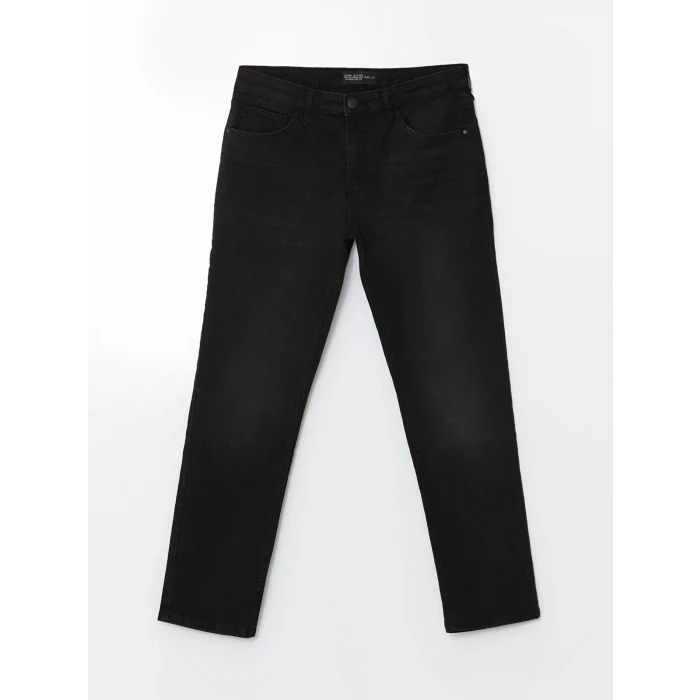 LCW Jeans Siyah 779 Regular Fit Erkek Jean Pantolon