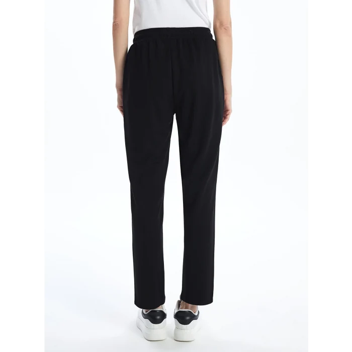 LCWAIKIKI Classic Siyah Beli Lastikli Kadın Eşofman Altı